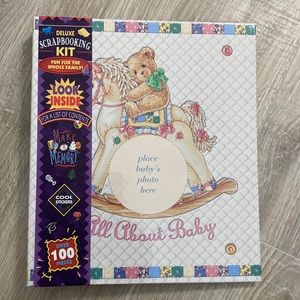Baby scrapbooking kit